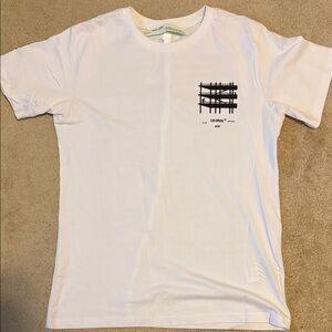 Off-White Black and White Graphic Tee